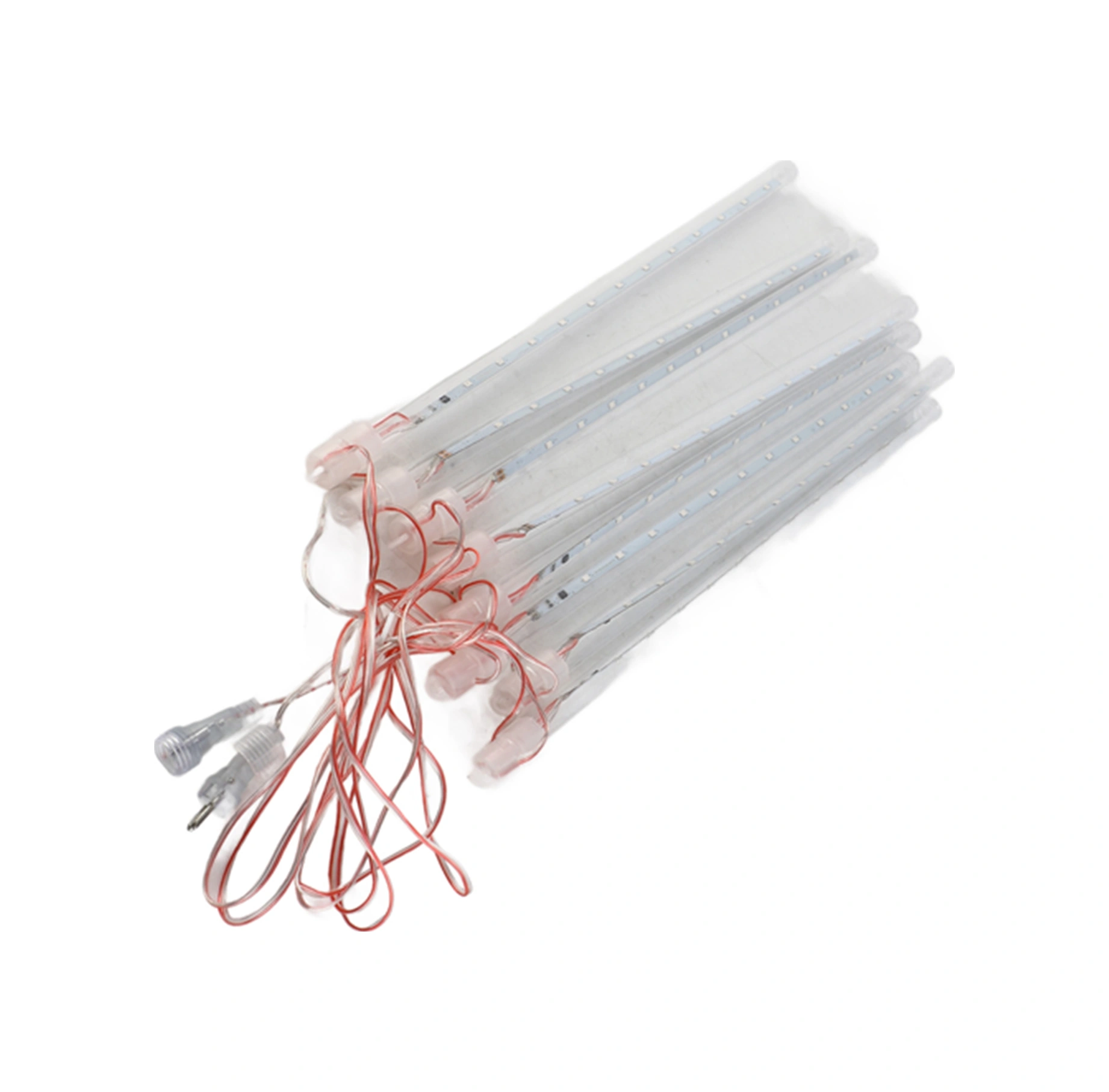 Hangfox 8'li Meteorit Yağmuru Led Işık Tüpü - 30cm Mavi, Avrupa Standartı, Su Geçirmez, 100-240v, Dekoratif Aydınlatma Diğer