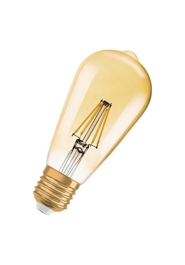 Osram Led Vintage Edıson 6.5 W Dimli Rustik Ampul Normal Duy Sarı