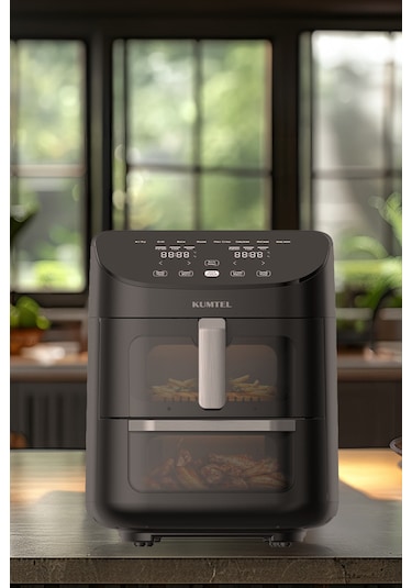 Kumtel Fastfryer HAF-11 Çift Hazneli Hava Fritözü