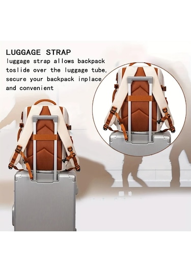 Dashanshop Havalimanı Onaylı 15.6 Inç Laptop Siyah Seyahat Sırt Çantası Erkek İş Ayakkabı Bölmeli Pudra