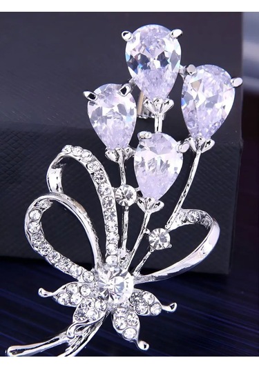 Beautiful Detail Broş Bijuteri 154435179 Beyaz