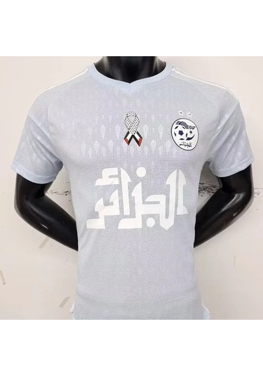 Snapbuy 24-25 Cezayir Özel Futbol Forması 3d Baskılı Kısa Kollu Tişört - Erkek Ve Kadınkırmızı Kirmizi