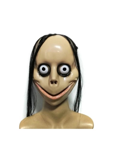 Jl Uzun Saç Maskesi İle Yeni Cadılar Bayramı Korku  Maske V