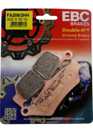 Honda Nx 650 Dominator Ön Fren Balatası Ebc Fa209-2Hh Sinterli Ba