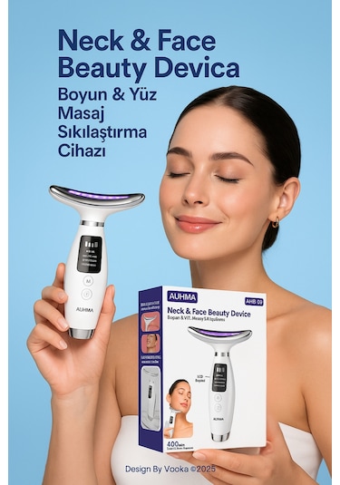 Mo Dou Boyun Ve Yüz Masaj Sıkılaştırma Cihazı