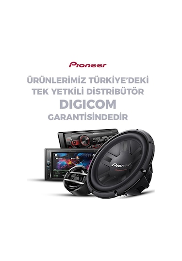 Pioneer Mvh-Ms510Bt Bluetooth Lu Marine Teyp
