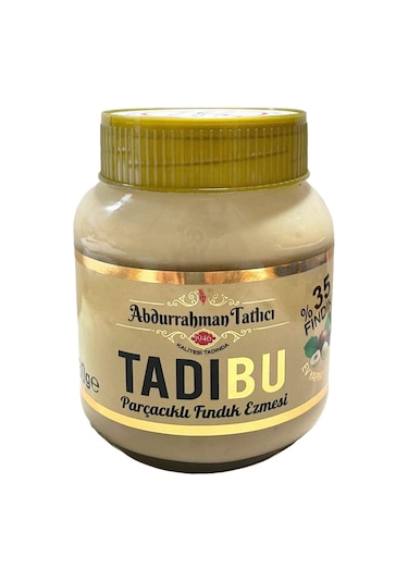 Abdurrahman Tatlıcı Tadıbu Parçacıklı Fındık Ezmesi 2 x 330 G