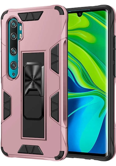 Xiaomi Mi Note 10 Lite Kilif Miknatisli Zirhli Korumali Silikon 467917183