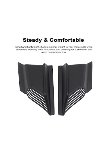 Hallow-motosiklet Winglet Aerodinamik Kanat Kiti Motosiklet Lmk00061cf
