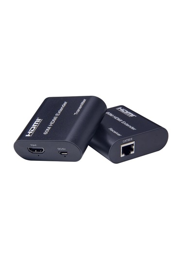 Gplus FHD6014 60 M Full HD HDMI Extender TX RX Cat6 Ethernet Alıcı Verici