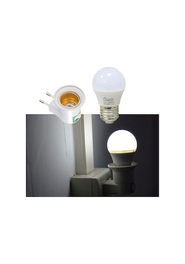 Gece Lambası 7 Farklı Renk Seçeneği Açma Kapamalı Duy Hediye