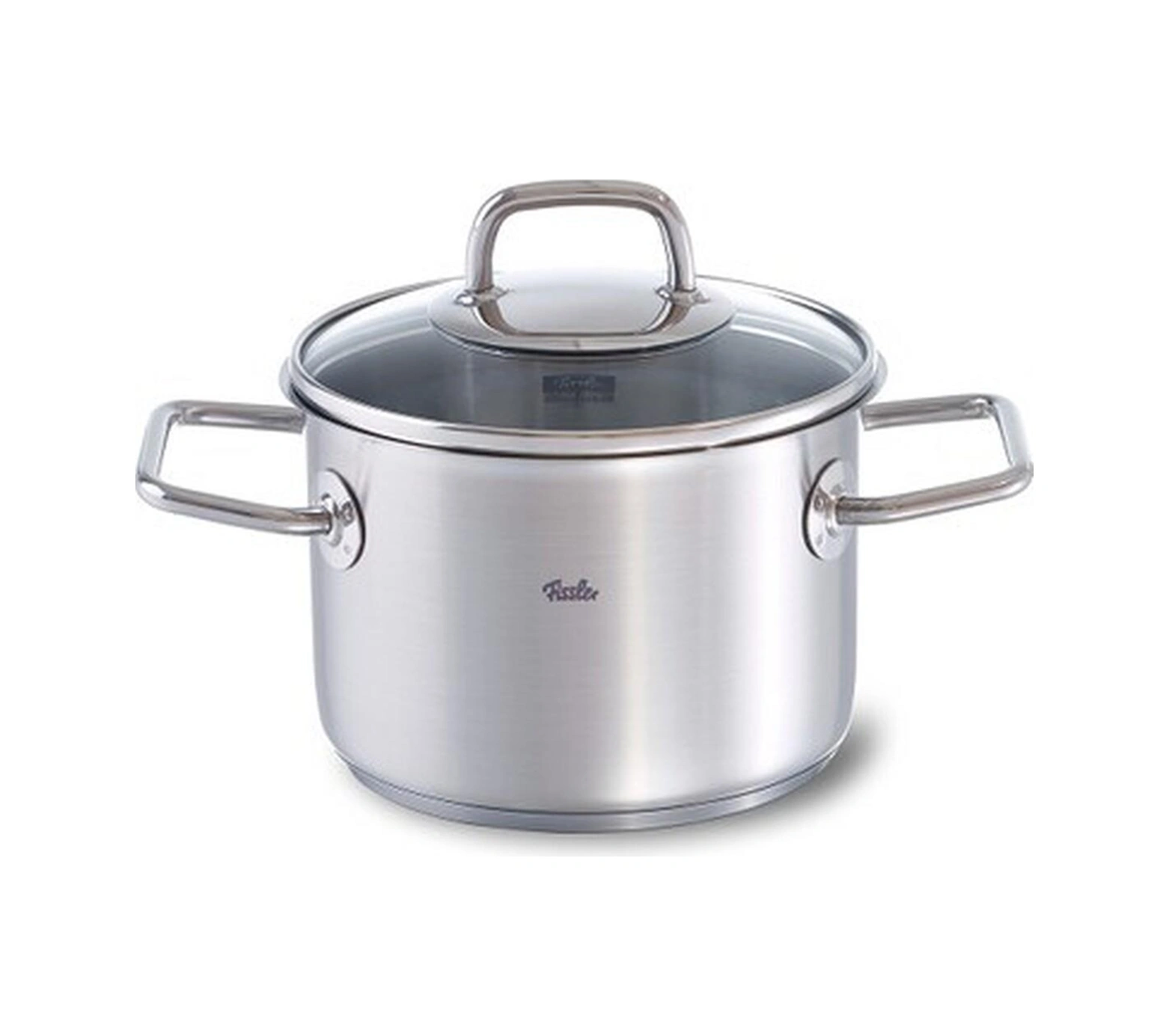 Fissler Viseo Cam Kapak Derin Tencere 16 Cm Bakır - Siyah