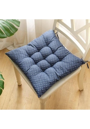 Yer Minderi Yumuşak Yüksek Esneklik Ofis Yurt Çalışma Odası Sandalyesi Yard İçin Daha Kalın Koltuk Minderi 40x40cm C