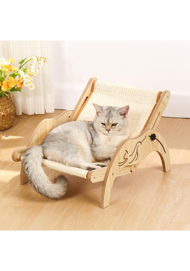 Suntek Kedi Şezlong Hamak Yatak Kediler Yükseltilmiş Rahat