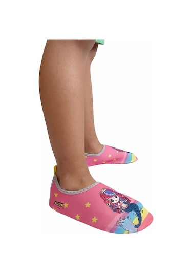 Dr 2400 Aqua Çocuk Bebe Deniz Havuz Plaj Ayakkabısı Patiği Pembe