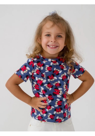 Natıvıa Baskılı Tişört 409974472 Mavi