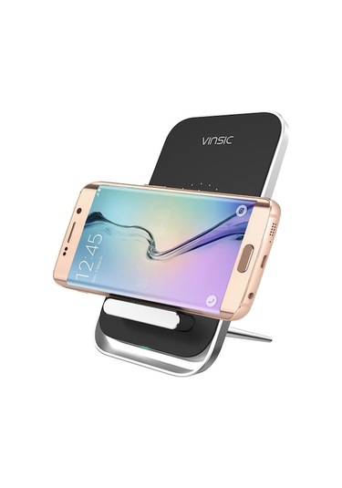 Rogfer Vinsic Çıkış 5v 1a Qi Standart Kablosuz Şarj Cihazı Hızlı Şarj Cihazı
