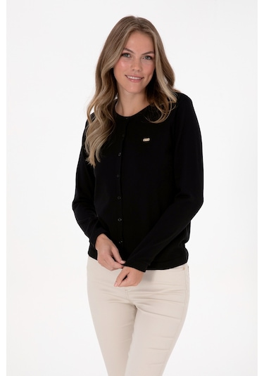 U.s. Polo Assn. Kadın Siyah Hırka Triko 50307719-vr046 Siyah U.s. Polo Assn. Kadın Siyah Hırka Triko 50307719-vr046 Siyah