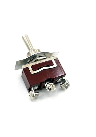 Toggle Switch 1-0-2 Metal Anahtar 3 Pin 12v-220v