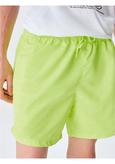 Ltb Beli Bağlama Detaylı Basıc Yeşil Deniz Şort (550609575)