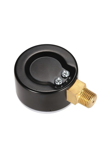 Yaleker Kompakt Çift Skaleli Hidrolik Basınç Ölçer, 0-60 Psı/0-4 Bar, 50mm Çap, 1/4" Npt Bağlantı