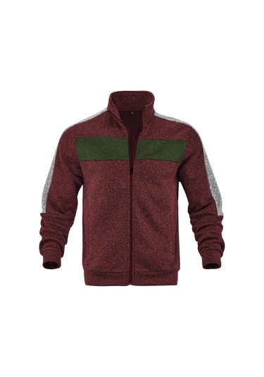 Erkekler İçin Hafif Atletik Sweatshirt Ceket Gri