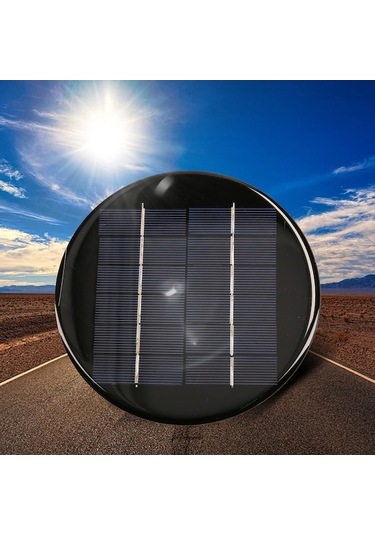 Fastbuy 6v 2w Yüksek Verimli Polikristal Güneş Paneli, Dıy Projeler Ve Şarj İçin 150mm Ip65 Su Geçirmez Solar Panel
