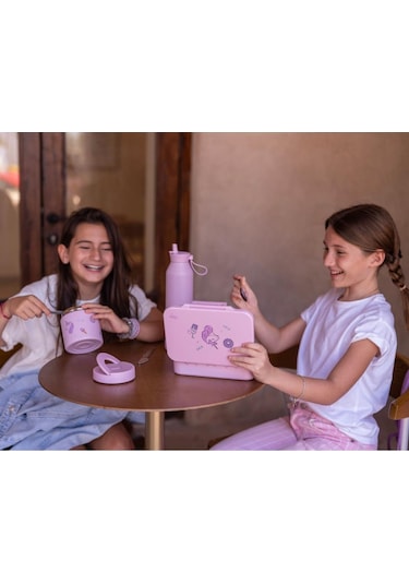 Citron Vakumlu Paslanmaz Çelik Yemek Termosu 350 Ml - Unicorn Pembe