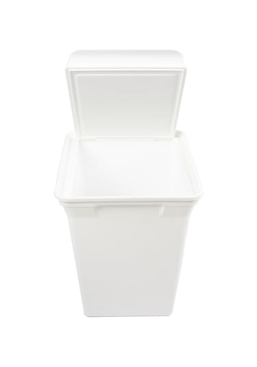 Qutu Q-Trash Bın 20 L Beyaz Çöp Kovası Beyaz