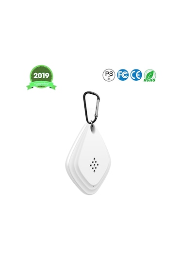 Kosona Beyaz Taşınabilir Akıllı Ultrasonik Sinek, Fare, Ağaç Karınca Ve Haşere Kovucu Cihazı - Usb Şarjlı 10-60 M² Etki Alanı