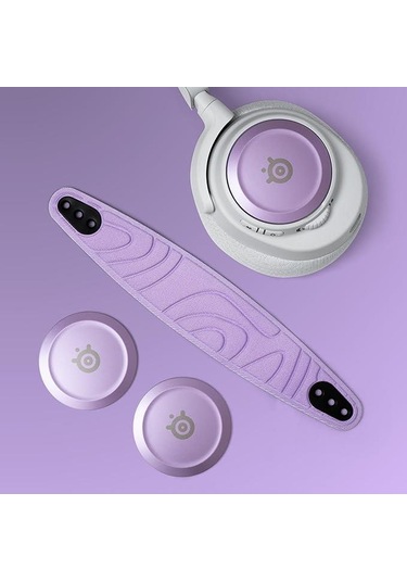 Steelseries Booster Pack - Nova 7 Ve Nova Pro Serisi Uyumlu Kafa Bandı Ve Kulaklık Kapakçığı - Lilac