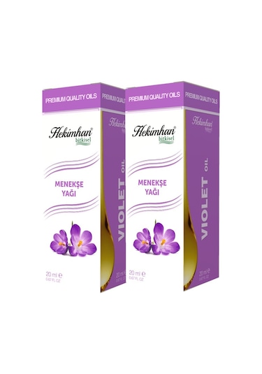 Hekimhan Bitkisel Menekşe Yağı 2 x 20 ML