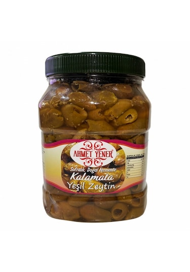 Yener Kalmata Kırma Zeytin Çekirdeksiz 900 Gr