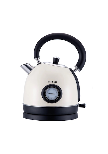 Emsan Turtle Kettle Cream