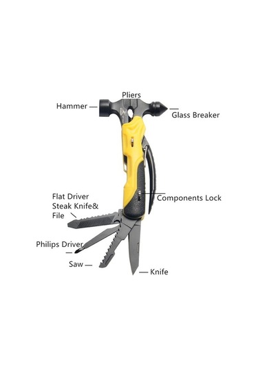Ebitda Rdeer Rt-2347 Katlanır Pense Bıçak - Multi-purpose Outdoor, Ev Ve Acil Durum Aracı