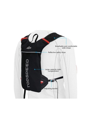 Novahub 2l Hafif Hidrasyon Yeleği: Koşu-bisiklet-tırmanış İçin Nefes Alabilir Su Sırt Çantası, Çok Renkli Çok Renkli