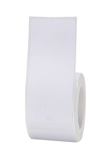 Moveevo Gümüş Ve Jadeiçi İçin Termal Etiket Kağıdı - 30x70mm 100 Adet - Suya Dayanıklı, Keskin Yazdırma -精臣 B3s/b11/b21 Uyumlu Beyaz Etiket 1 Rulo