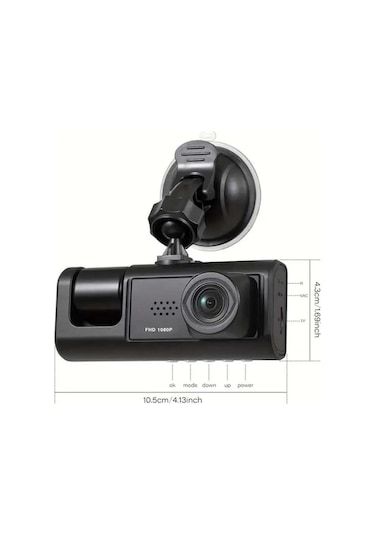 Artfulabode Yeni Kayıt Kamerası 3 İnç Ips Ekranlı Dvr300 Araç Kamerası Hw