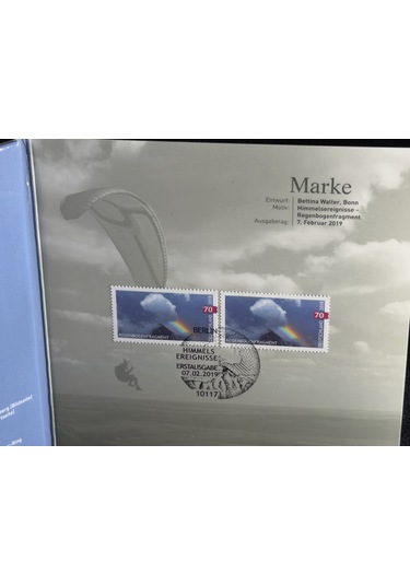 Numisfolder 2019 Almanya 10 Euro Hatıra Sikkesi & İlk Gün Damgalı Pul