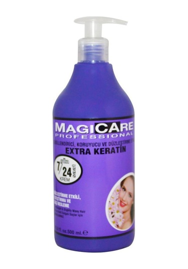 Magicare 7/24 Extra Keratin Durulanmayan Saç Bakım Kremi 500 ML