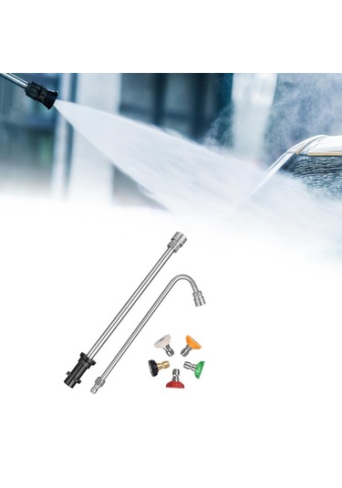 Suntek Basınçlı Yıkama Uzatma Çubuğu Paslanmaz-çelik