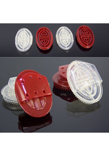 Beş Hatlı Meridian Fırça Vücut Masajı Fırça Masajı Şeffaf