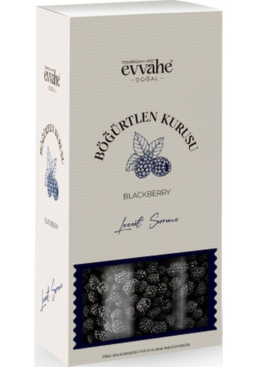 Evvahe Doğal Böğürtlen Kurusu 100 G