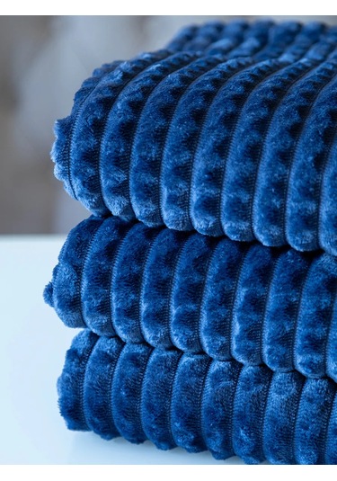 Domasnij Tekstil' Yatak İçin Örtü 200x220 Kanepe Örtüsü 373010607 Mavi