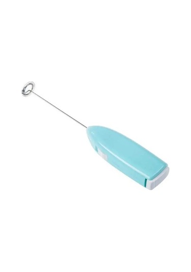 Ulzyvf Yumurta Süt Süt Paslanmaz Mutfak Mini Mavi Mavi Köpürtücü Kahve Kahve Ev Elektrikli Çırpıcı Çelik Çay Blender Sc Mavi