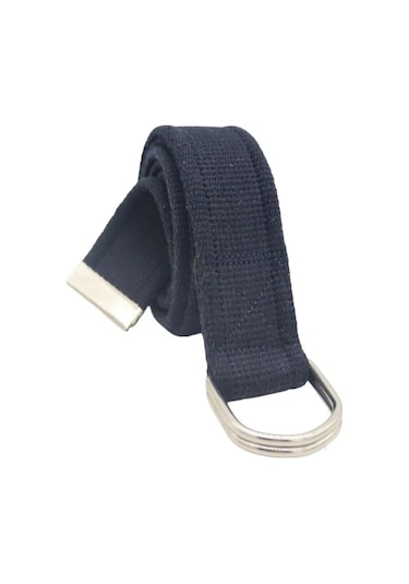 Çantachım Spor Halka Tokalı Bez Kemer Lacivert