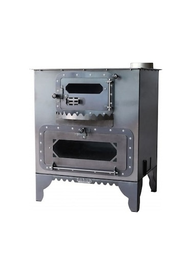 Sabah KRD02 Dik Karadeniz Kuzine Soba Odun Sobası