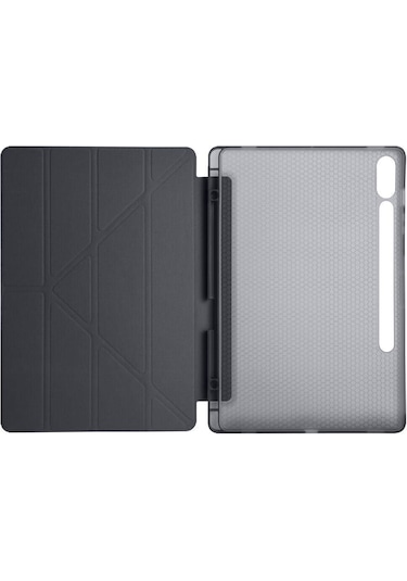 Galaxy Uyumlu Tab S9 Plus Kılıf Tri Folding Kalem Bölmeli Standlı Kılıf