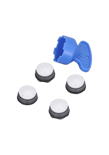 Yaozixa M24mm Dahili Iğne Fişi Musluk Aeratörü, Paspaslı, Su Darbeini Yumuşatır, Spreyi Önler, Mutfak/banyo İçin Uygun