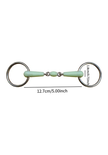 Homyl At Halkası Ucu Eğitim Aracı Kauçuk Sarılı Yeşil Yeşil